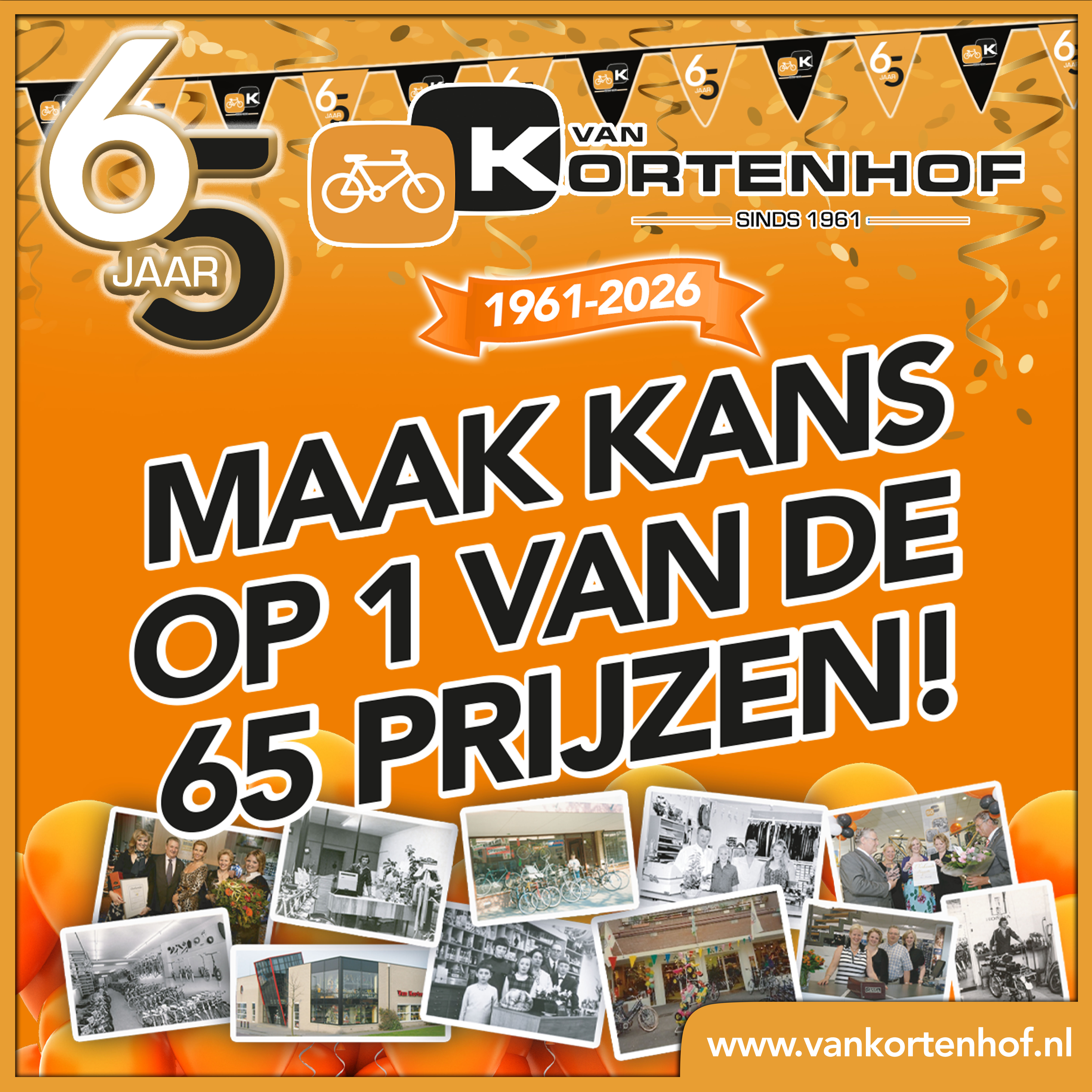 Wie jarig is trakteert! Doe mee!