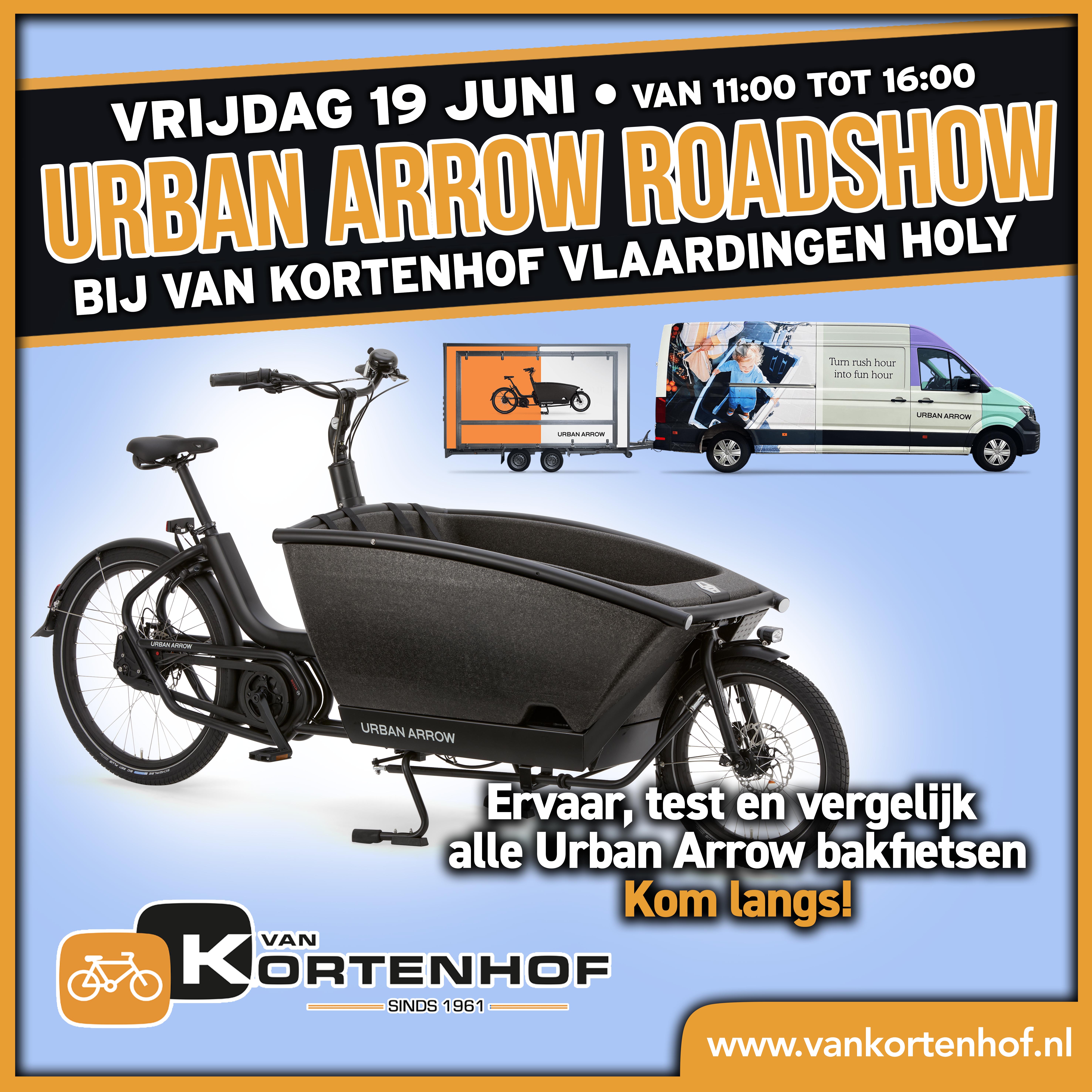 19 juni => Urban Arrow Roadshow