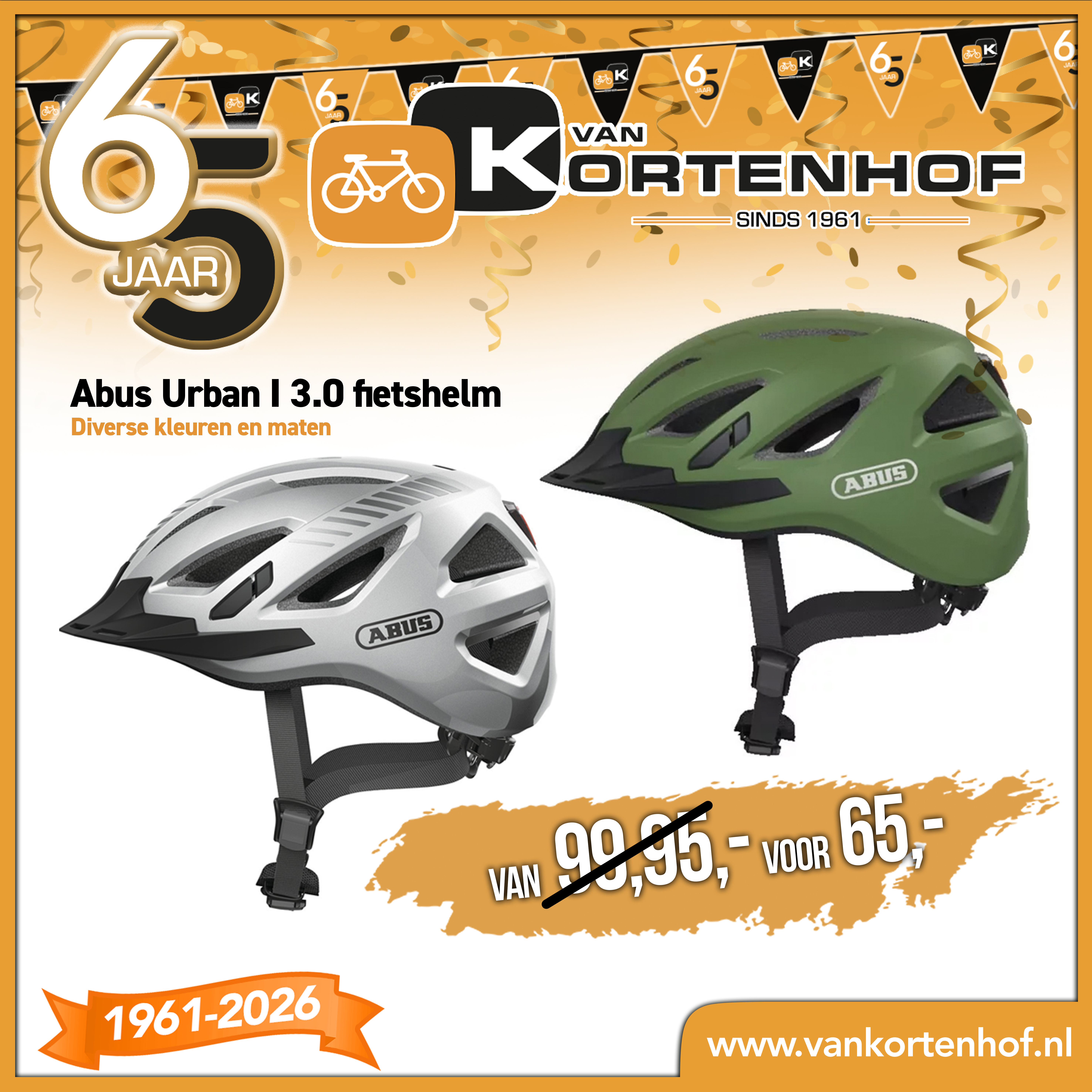 ABUS URBAN I 3.0 FIETSHELM