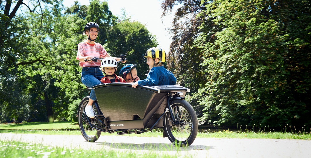 Met z'n allen in de bakfiets!